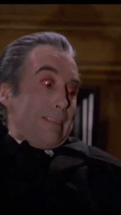 Count Dracula by Christopher Lee Hammer horror films 1958 - 1973