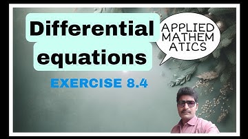 applied maths class 12 differential equations exercise 8.6  problem 4 to 9