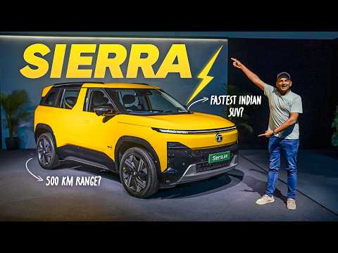 New Tata Sierra electric SUV First Impressions | Gagan Choudhary