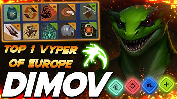 Dimov TOP 1 VYPER of EUROPE - Deadlock Pro Gameplay & Guides [Watch & Learn]