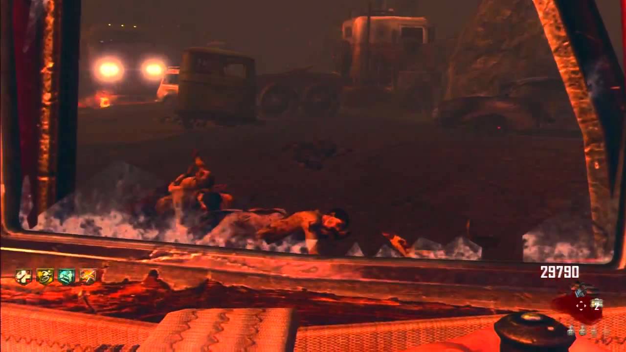 Black Ops 2 Zombies How To Get Armour in Green Run Tranzit YouTube