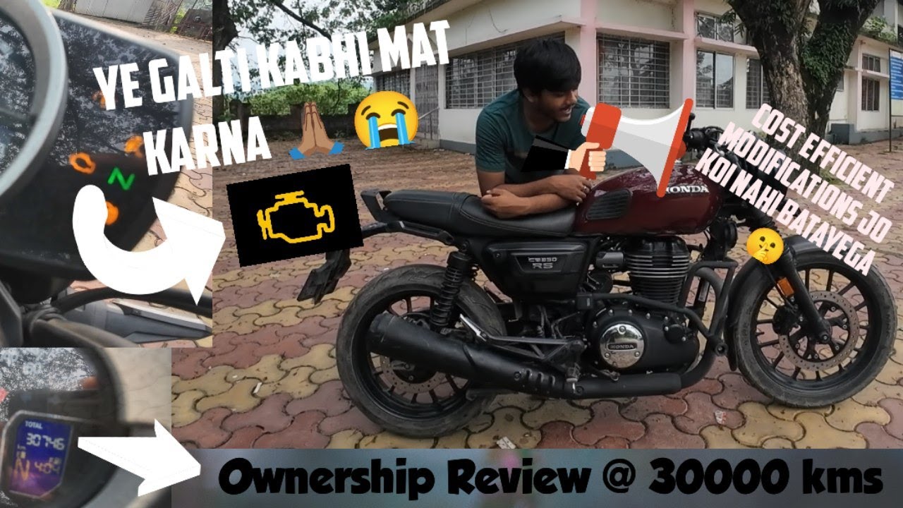 JAPANESE MACHINES ARE BUILD DIFFERENT 😍 | OWNERSHIP REVIEW AT 30000 Kms HONDA CB350RS | TUNING EP-1