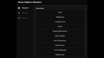 [EVENT🏝️] Anime Fighters Simulator Script Hack - Auto Farm / Teleport & More *PASTEBIN 2023*