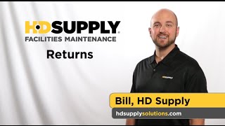 Returns - HD Supply Facilities Maintenance