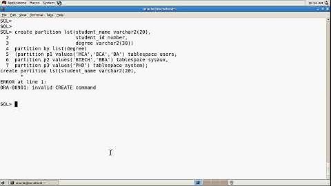 What is the LIST PARTITION in Oracle