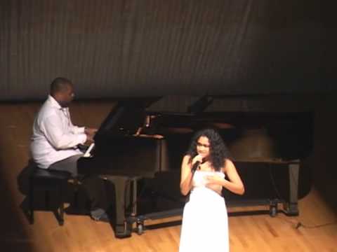 Claire Decouto Sings at the Berkeley institute Tal...