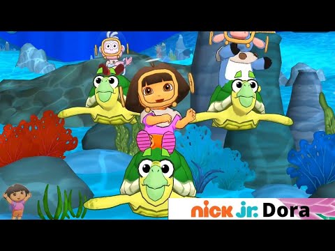 Sea Monkey 🐵 Wiggle With Dora ! Nick Jr. Dora - YouTube