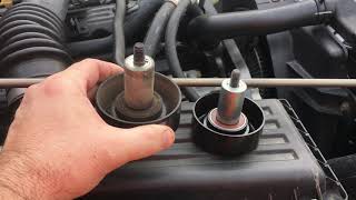 How-to change the  idler pulley and tensioner | Jeep Wrangler TJ Forum