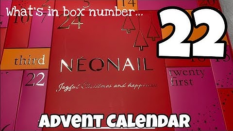 Neonail Advent Calendar 2020 Day 22
