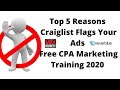 Top 5 Reason Your Craigslist Ads Get Flagged When Doing CPA Marketing