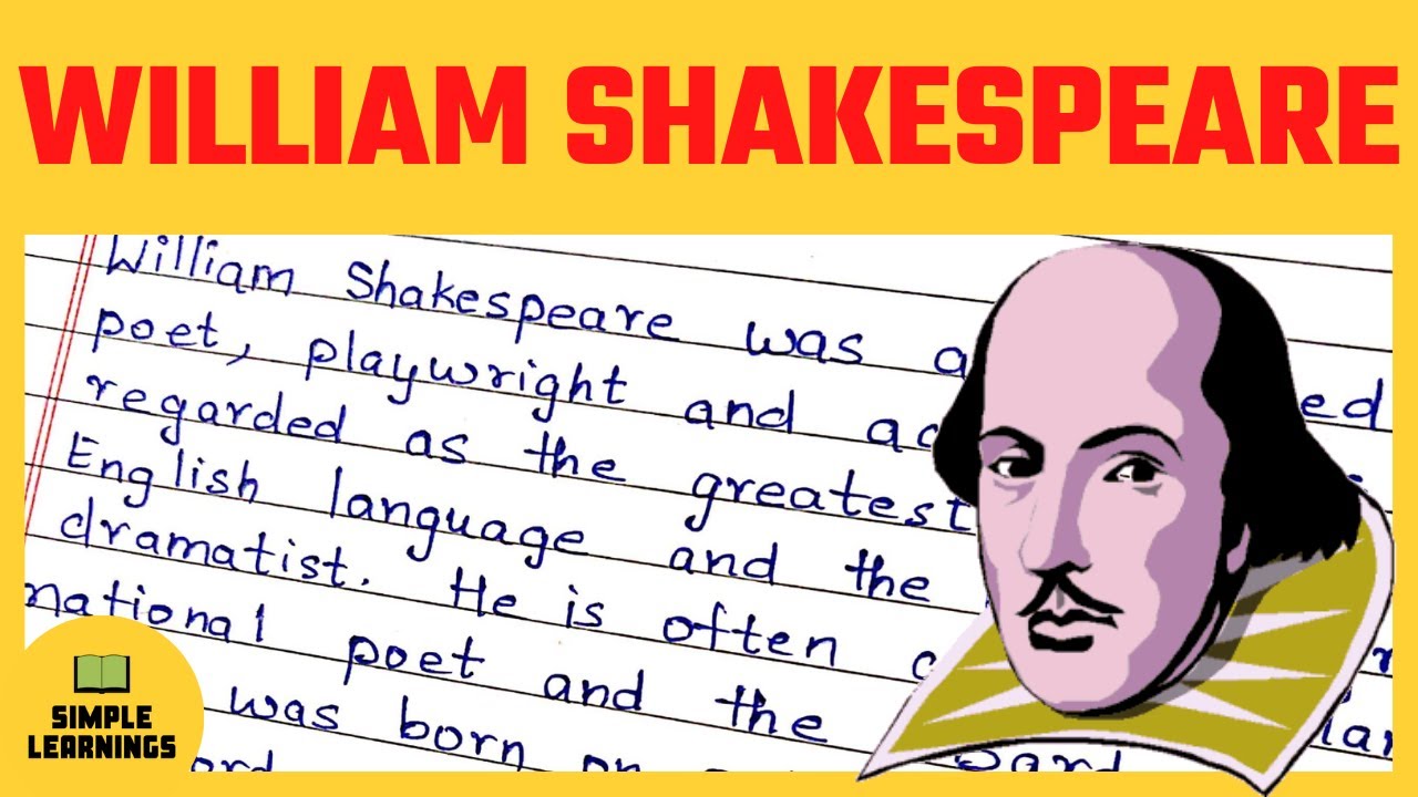 william shakespeare biography for students