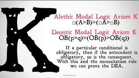 Axiom K in Deontic Logic
