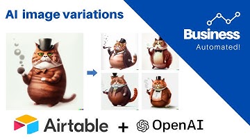 Create image variations with AI inside Airtable! Open AI DALL·E 2 and Make - Part 2