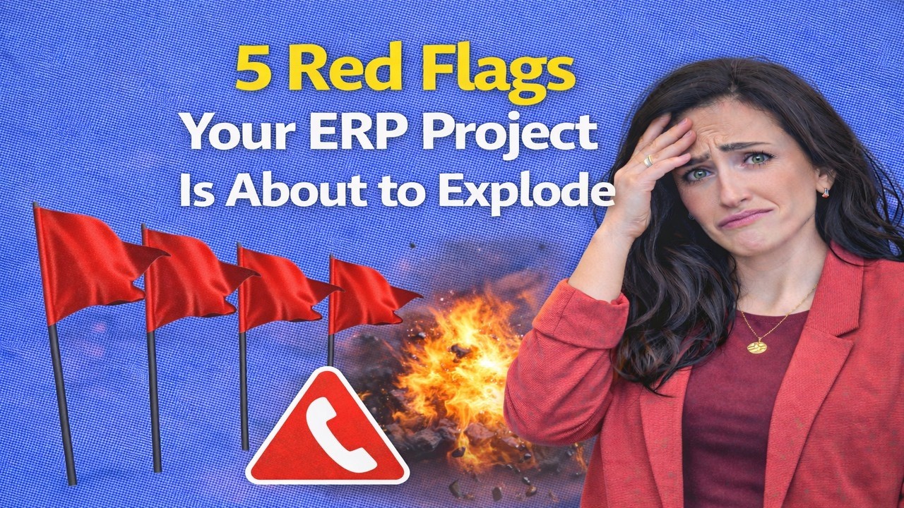 5 Red Flags Your #erp Project Is About to Explode - YouTube