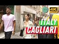Cagliari - Sardinia - Italy  [ 4K ] City Walking Tour - Highlights