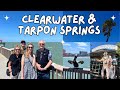 Florida Road Trip! Walt Disney World to Clearwater Beach &amp; Tarpon Springs 🇬🇷 Pier 60, Greek Food