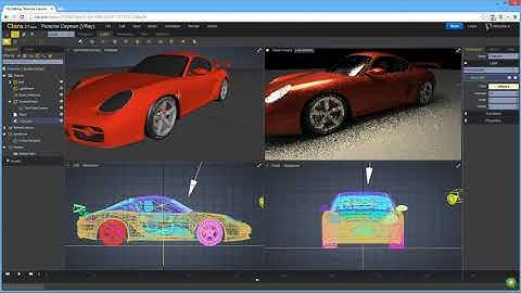 Clara io Test V Ray Render Speed
