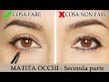 2. Come mettere la matita occhi: cosa fare e non fare. Errori trucco