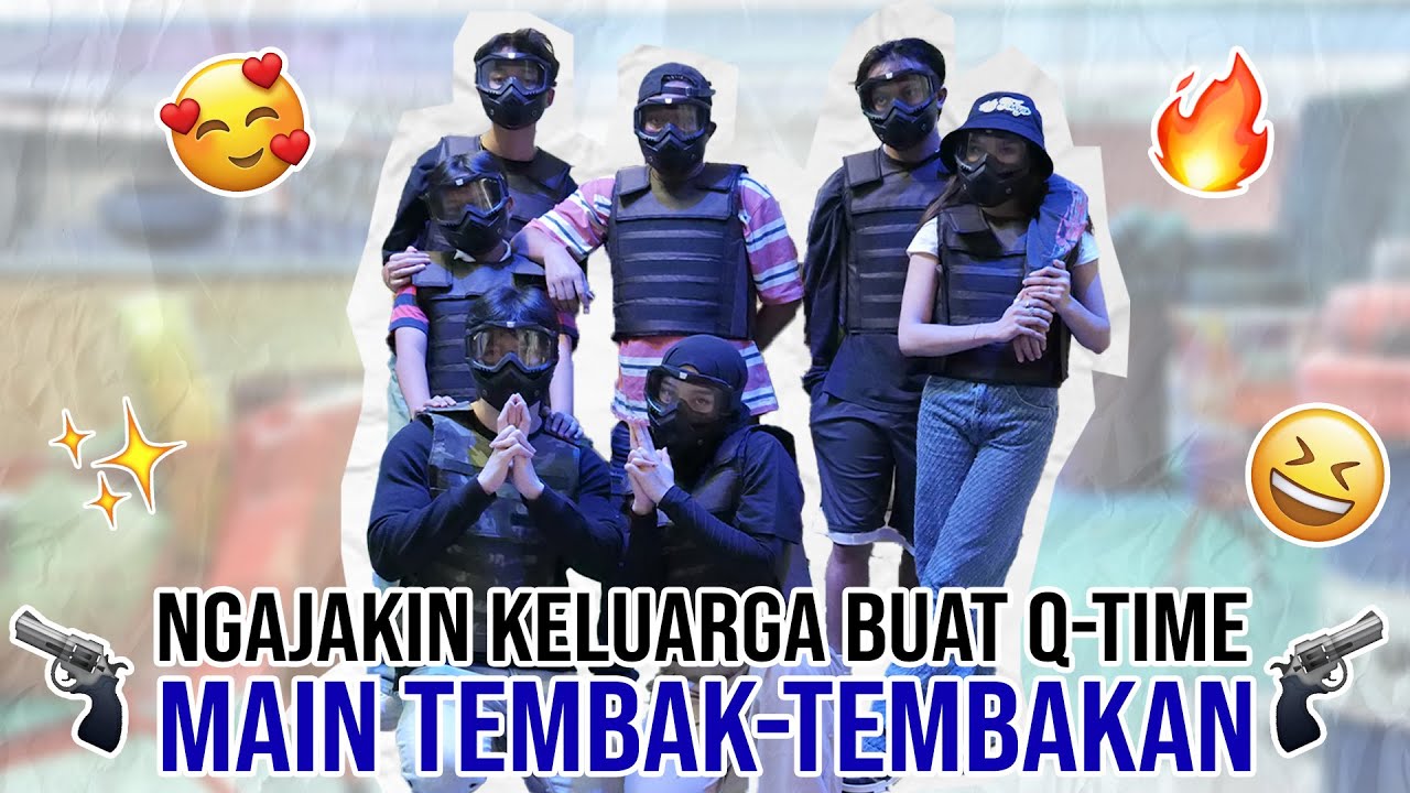 MAIN TEMBAK-TEMBAKAN, TEAM LAWAN ADA YANG CURANG GAK MAU NGAKU