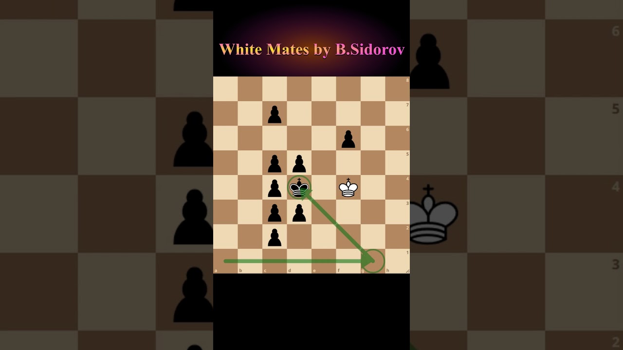 Белые маты от Б.Сидорова! 