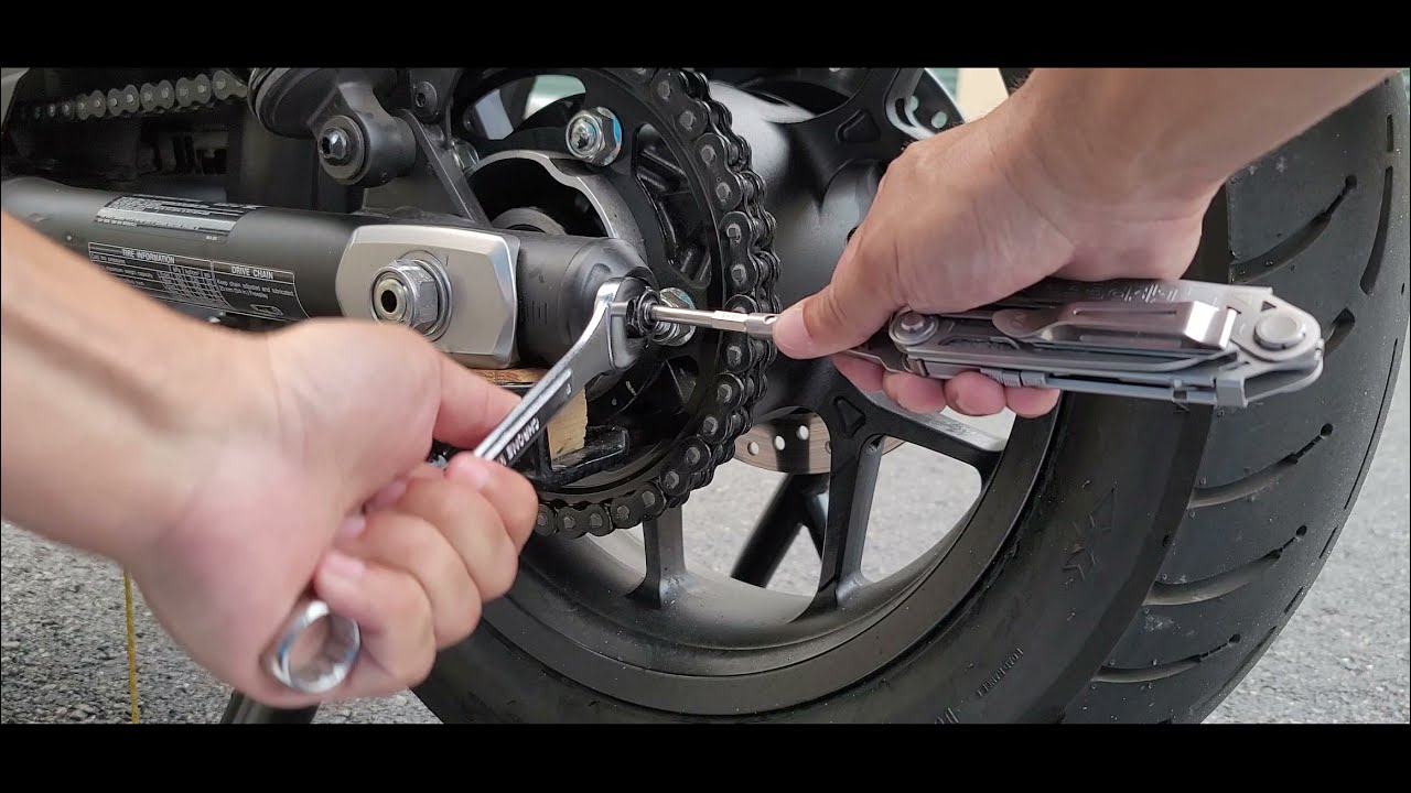Rebel 1100 chain adjustment