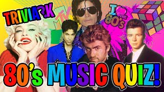 Music Quiz #1 | Guess The 80's Songs!