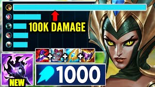 So I think Cassiopeia might be broken with the new AP item... (1000 AP, 100K DAMAGE)