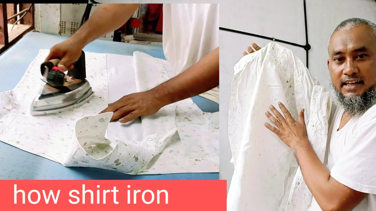 shirt per press kaise karehow to iron a shirtshirt press kaise kare