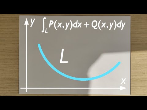 Криволинейный интеграл 2 рода (по координатам) | Решение задач 3.2 | ИнтФНП