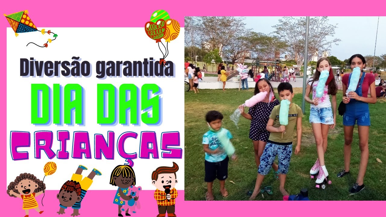 Dia das Crianças no parque da cidadania the Pi - YouTube