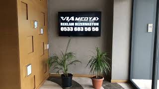 Aypark Rezidans Ana Lobi Dijital Reklam Paneli