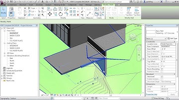 Revit Architecture 2013 Tutorial | Editing Walls