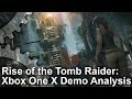 [4K] Rise of the Tomb Raider Xbox One X - Native 4K, High Frame-Rate and Enriched 4K Demo Analysis!