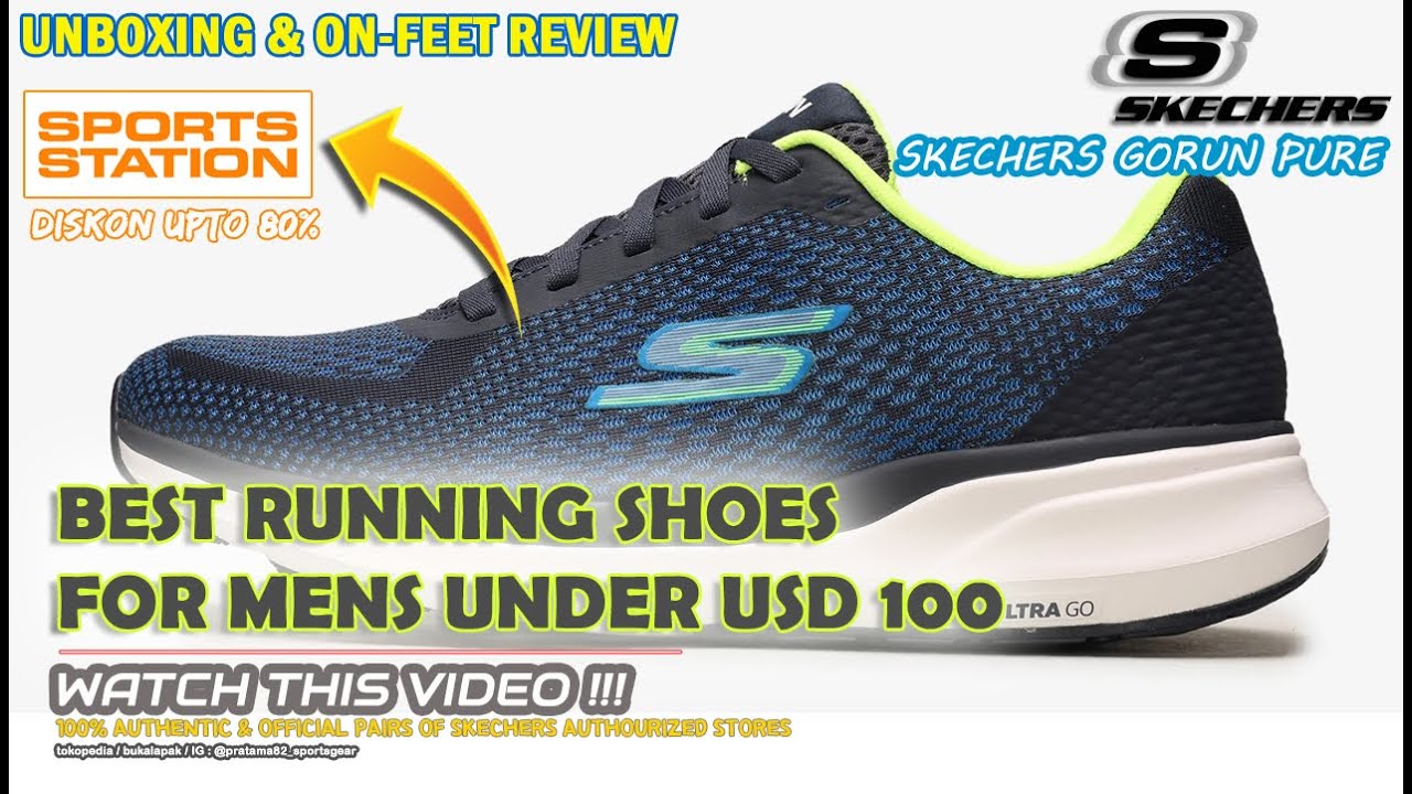 Unboxing & on feet review SKECHERS GO RUN PURE WORLD BEST RUNNING SHOES ...