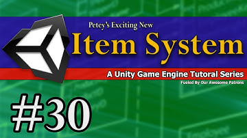 Unity 5 RPG Series – 030 Item System