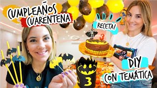 IDEAS PARA CUMPLEAÑOS EN CUARENTENA 😷 - FIESTA SORPRESA 👌🏻| Familia Bollito