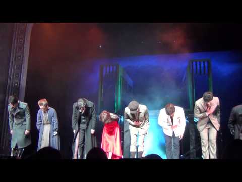 150213 뮤지컬 아가사 커튼콜-윤형렬,최정원,주종혁(라이언)