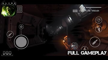 Full Gameplay Alien Isolation "Crew Expendable" DLC - Survival Horror Offline Game On Android!