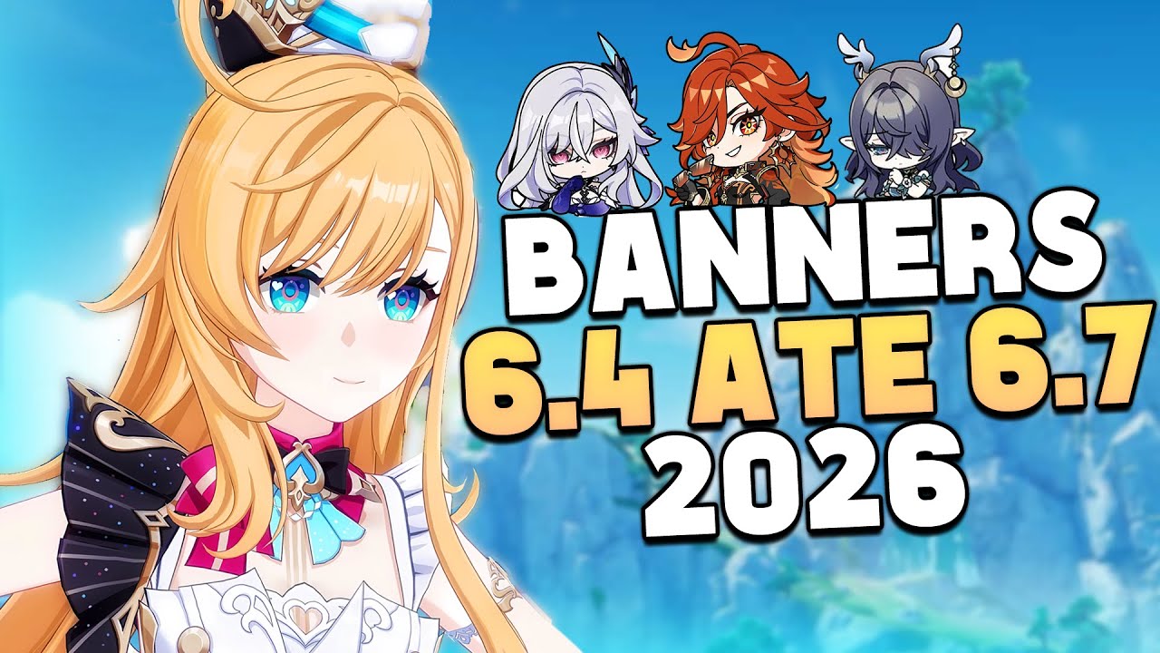 Atualizou! BANNERS e RERUNS da 6.4 até 6.7… isso MUDA tudo | Genshin Impact Nodkrai