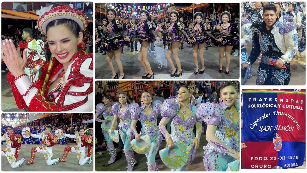 CAPORALES "SAN SIMÓN "SÁBADO DE PEREGRINACIÓN. CARNAVAL DE ORURO - BOLIVIA 2024