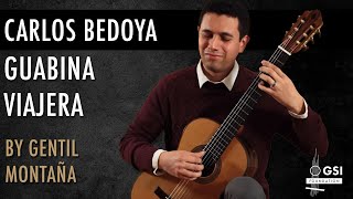 Carlos Bedoya performs Gentil Montaña's 