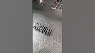 Auxetic re-enterant 3D printed. #3dprinter