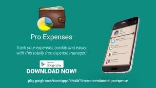 Pro Expenses, expense manager screenshot 2