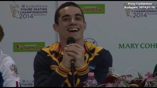 Press Conference Moments   Javier Fernandez by honghe