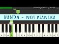 Bunda not pianika - melly goeslaw