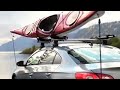 Car roof rack and bike rack  thule tests