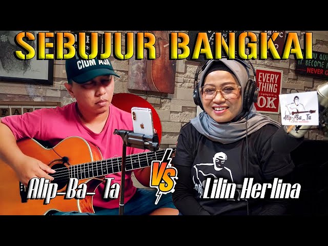 Alip Ba Ta feat Lilin Herlina - SEBUJUR BANGKAI - collaboration ( singing guitar ) class=
