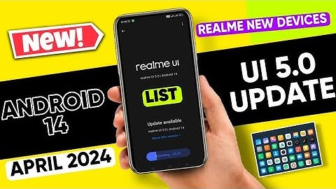 Realme April 2024 New Update List | Realme UI 5.0 Android 14 New Software Update India News