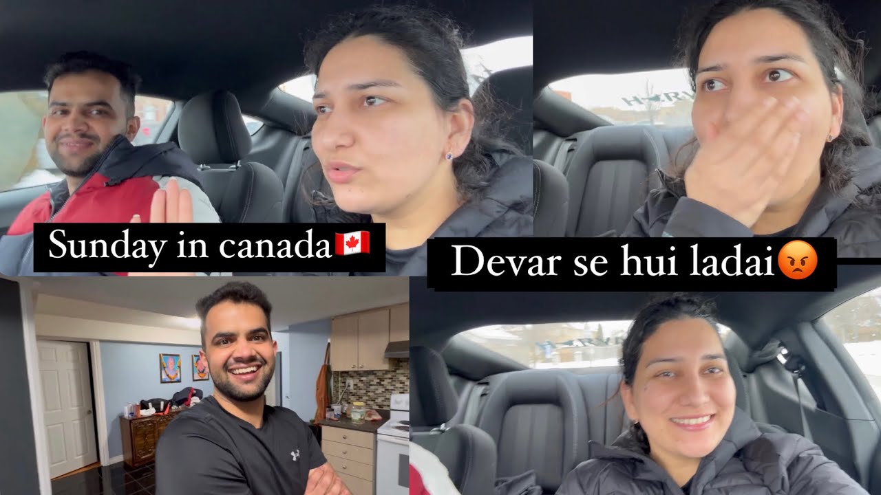 Devar se ladai😡 | Life in canada 🇨🇦❤️ | Haryanvi family #Nikkisworld