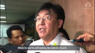 Rizalito David: This case vs Duterte is something 